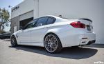 BMW M3 Sedan Alpine White and Black by EAS 2017 года